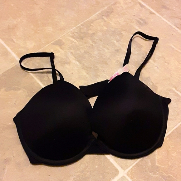 PINK Black, Push Up Bra - Picture 1 of 4